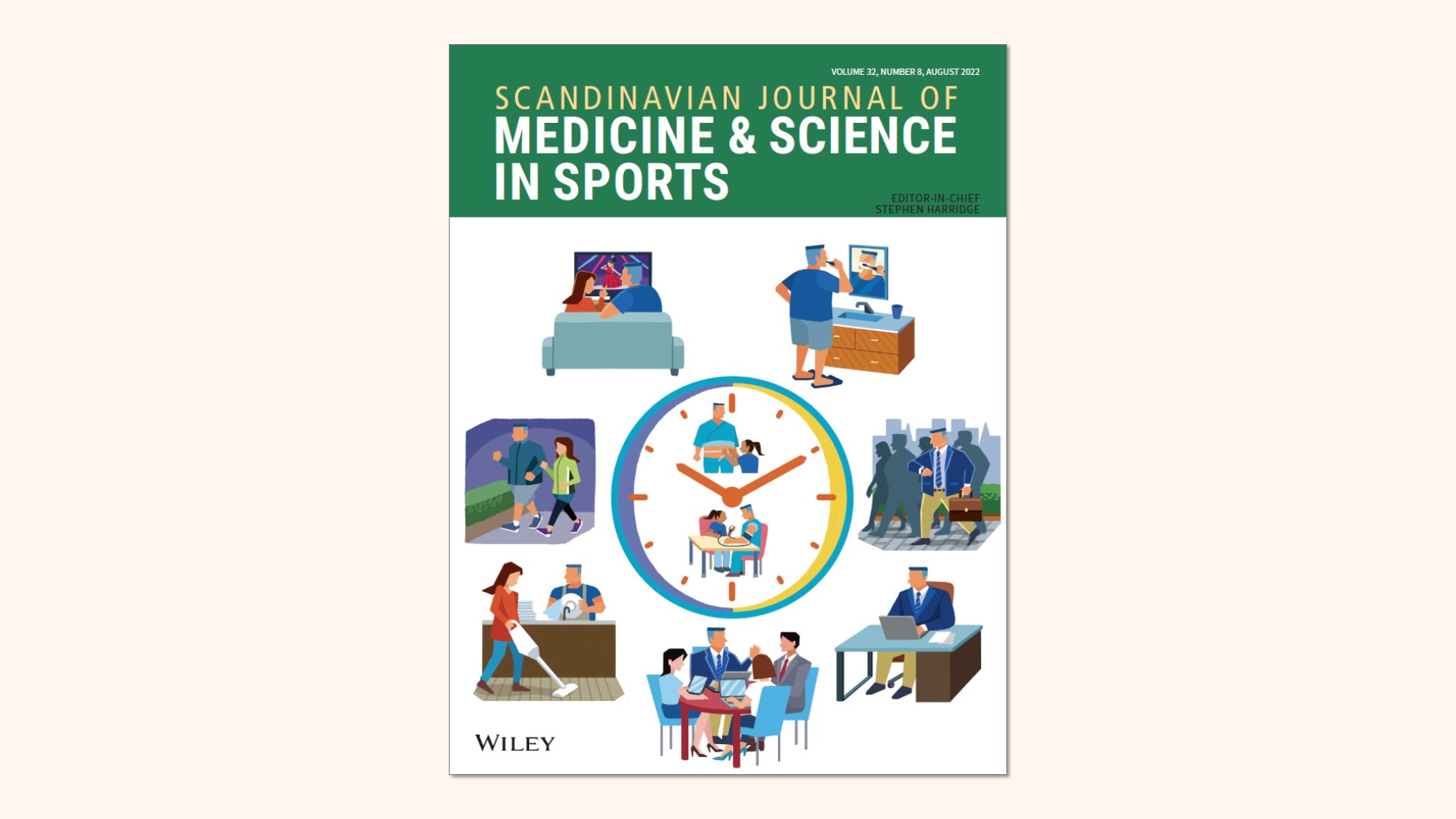 Scandinavian Journal of Medicine & Science in Sports誌のCover Imageに採用されました
