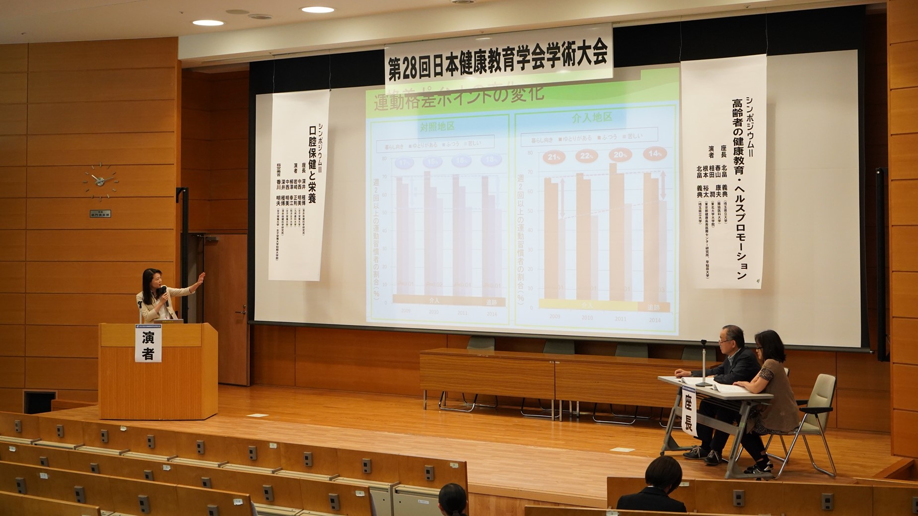 第28回日本健康教育学会で発表